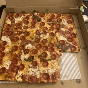 Grandma Pizza with Pepperoni - takeout