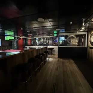 Inside - gaming area