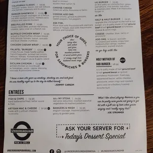 Menu Page  08-11-2023