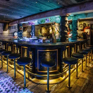 The interior on the updated and new location of UnderTow. Seats 44 guests.