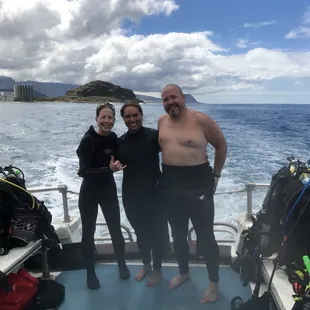Two more open water certified divers! Congrats!