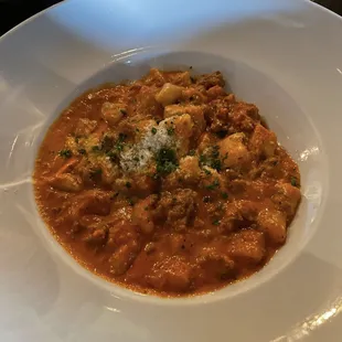 Potato Gnocchi Bolognese