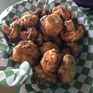 Fried mushrooms