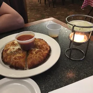 Oil and Garlic Cheese Bread