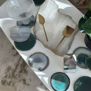 Charcuterie boards, coasters, decor and more. Healing + Beauty - meets with your home for a brand new vibe.