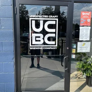 Rear door to UCBC.