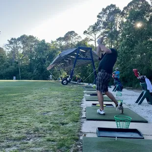 Driving range could use maintenance