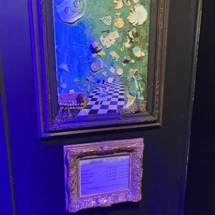 Hours shown, along with an awesome photomontage that drew us over!