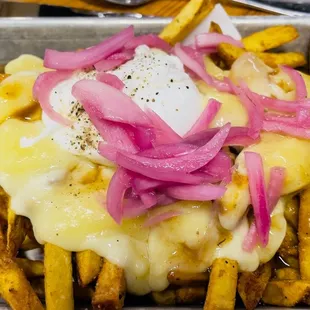 Poutine.  This is a fun twist on it!