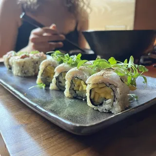 Thai Yellowtail Roll