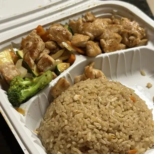 E01. Single Hibachi (chicken)