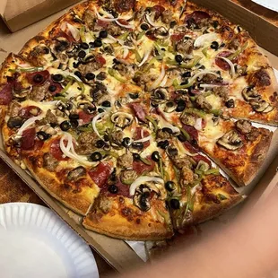 Combo pizza