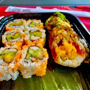 California Maki and Shrimp Tempura Maki-06/23