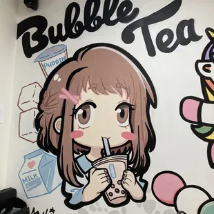 a woman drinking a drink