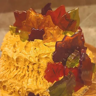 Autumn Leaf Cake