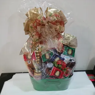 Gift basket often available.