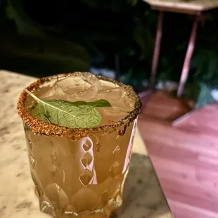 Fire &amp; Ice seasonal cocktail