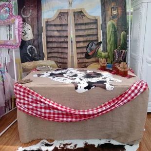 Cowgirl decor