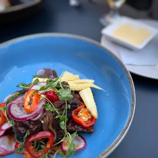 Pork Rib in Mole Sauce.