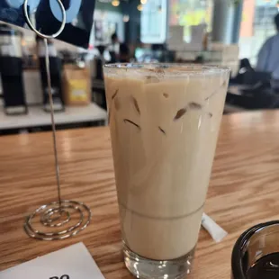 Iced Lavender Latte