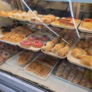 a variety of baked goods