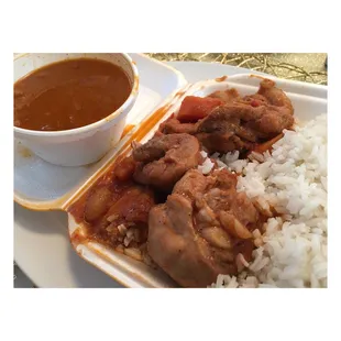 Stew Chicken &amp; Beans