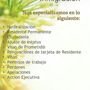 Free Immigration Consultations, from Residency renewal to work permit. We offer all immigration services.