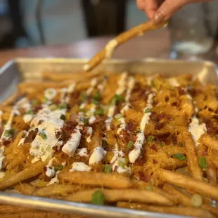 Bacon ranch fries