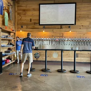 Wall of beer. 32 of them.