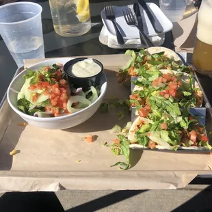 Lettuce Chicken Tacos