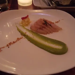 Hamachi Crudo