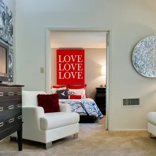 The fabulous one bed room!