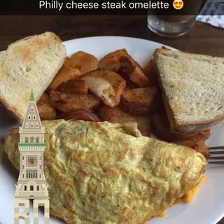 Philly Steak Omelette