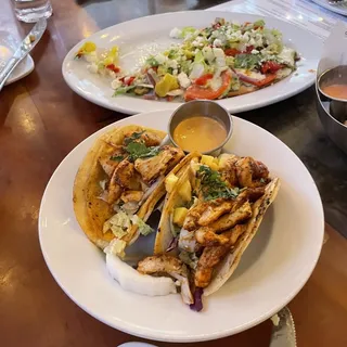 Blackened Fish Tacos Mango Pico de Gallo