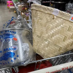 Sticky rice pot and steamer