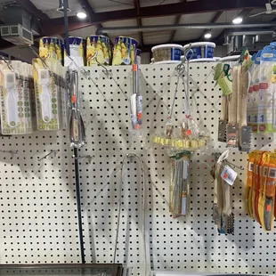 a variety of items for sale