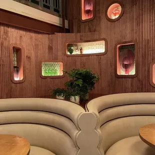 Main floor dining space