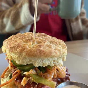 Korean Fried Chicken Sandwich