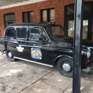 Old taxi for the town of Pueblo