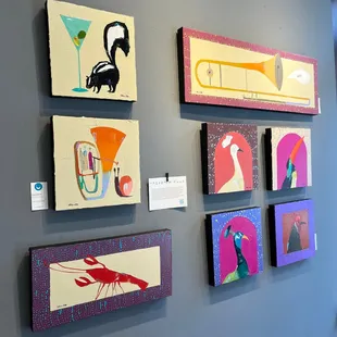 Trevor Mikula artwork at Union Gallery