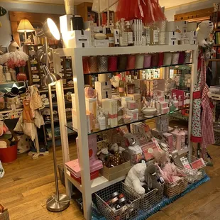the inside of a store