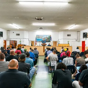 Evening chapel service