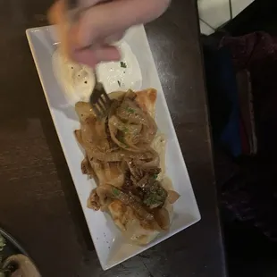 Church pierogies