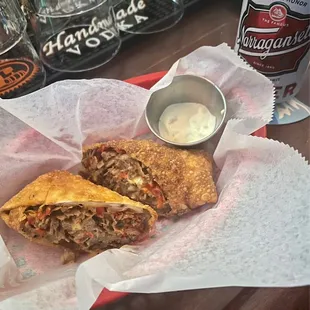 Philly Cheesesteak Roll