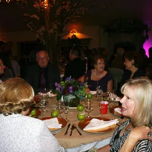 The reception hall has two fireplaces and is absolutely charming!