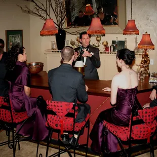 The main room of the inn.