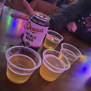 oysters and mussels, drink