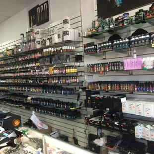 Another wall of flavors