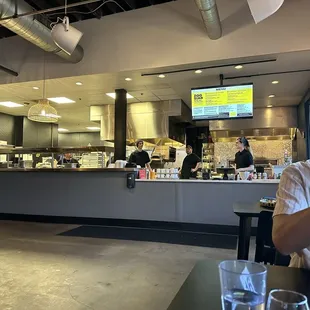 Order at the counter