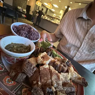 Pork Belly and Brussels